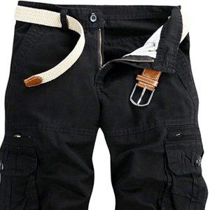 Men's Lightweight Multi Pocket Casual Cargo Shorts